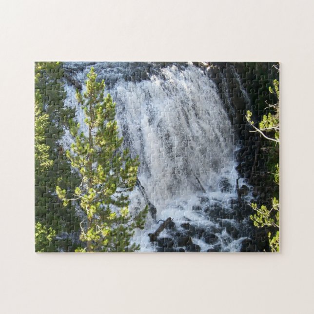 Yellowstone vattenfall pussel (Horisontell)