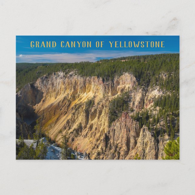 Yellowstone Vykort (Framsida)