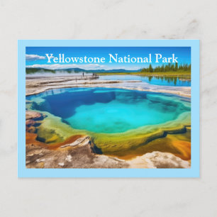 Yellowstone-vykort Vykort