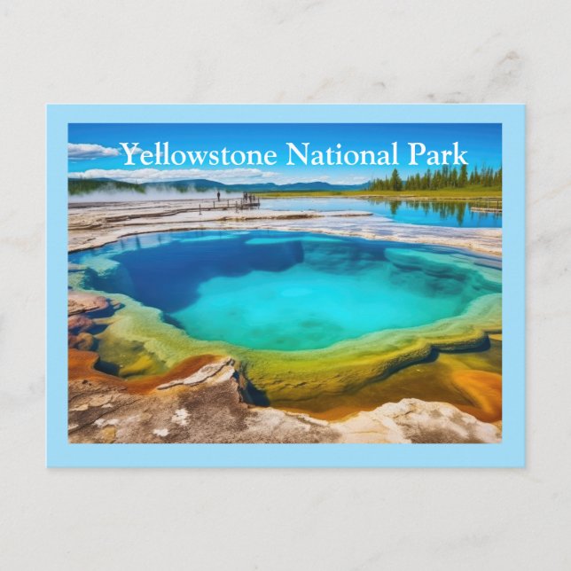 Yellowstone-vykort Vykort (Framsida)