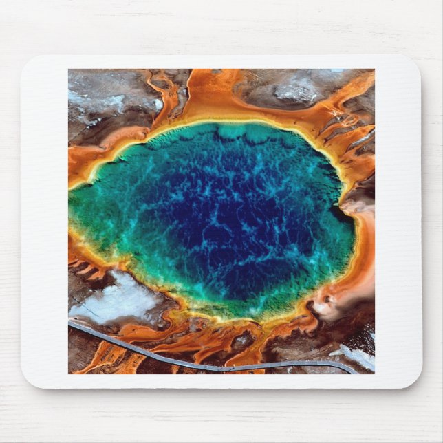 Yellowstone Wyoming Musmatta (Framsidan)
