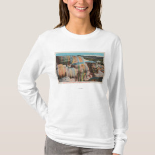 Yellowstone WYView av Mammoth Hot Springs Tee