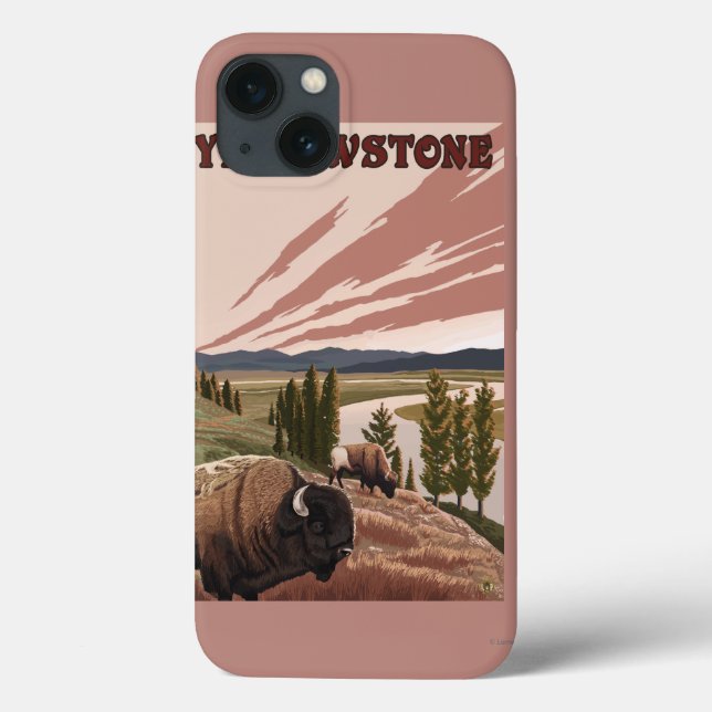 YellowstoneBison plats (Baksida)