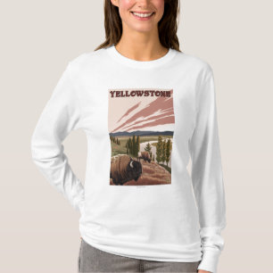 YellowstoneBison plats Tröja