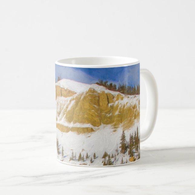 Yellowstonefloden Kaffemugg (Framsida höger)
