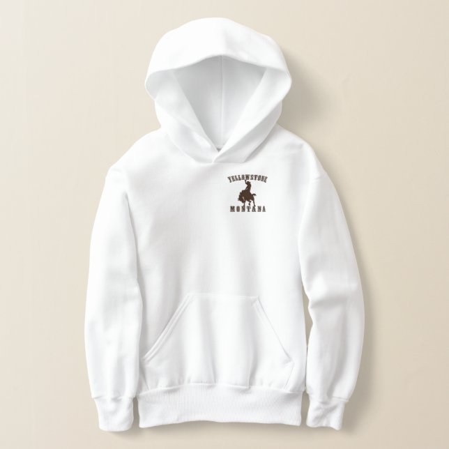 YellowstoneMontana Cowboy T Shirt (Laydown)