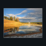 Yellowstones landskap vykort<br><div class="desc">Yellowstone liggande.</div>
