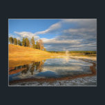 Yellowstones landskap vykort<br><div class="desc">Yellowstone liggande.</div>