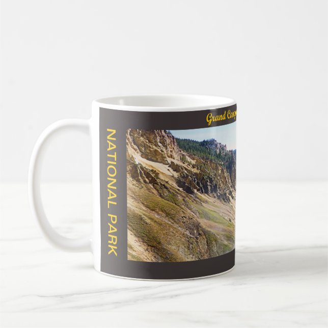Yellowstones storkanyon kaffemugg (Vänster)