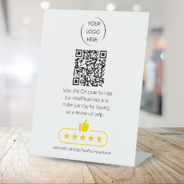 YELP för granskning av små företag i QR-kod