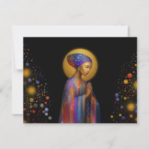Yemaya Goddess för Kärlek Protection Healing Portr Vykort