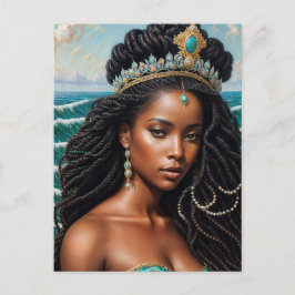 Yemaya Orisha Water Goddess Vykort