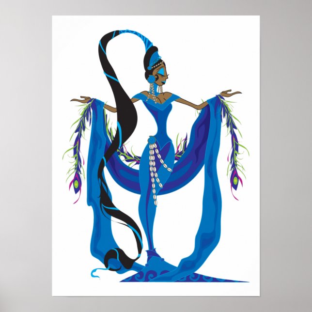 Yemaya Print Poster (Framsidan)