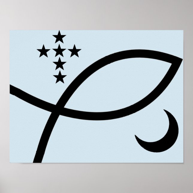Yemaya Veve Print Poster (Framsidan)