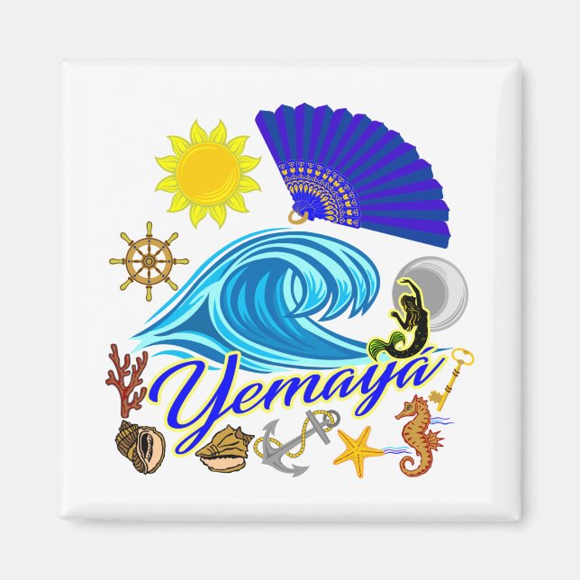 Yemaya Wave Magnet (Framsidan)