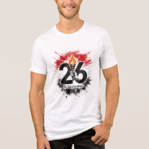 Yemen 26 septemberrevolutionens fackla T-Shirt | F