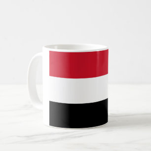 Yemen flagga kaffemugg