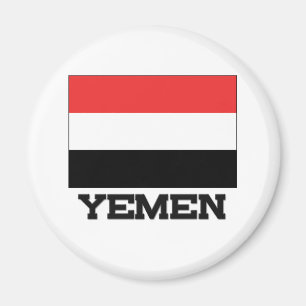 Yemen flagga magnet