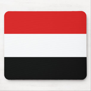 Yemen Flagga Mousepad Musmatta