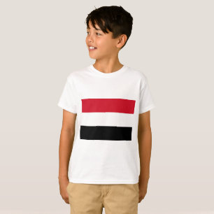 Yemen flagga tee shirt