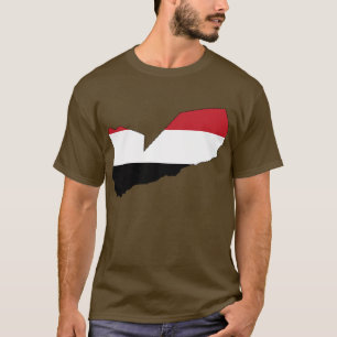 Yemen flaggakarta tee