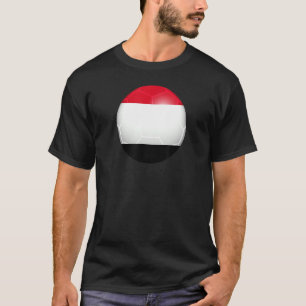 Yemen Futbol Flagga T Shirt