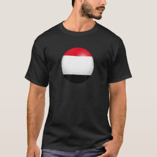 Yemen Futbol Flagga T Shirt