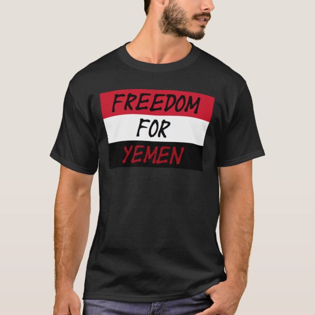 Yemen skjorta t shirt (Framsida)