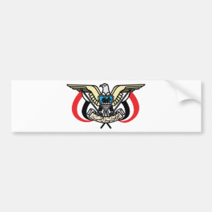 Yemen vapensköld bildekal