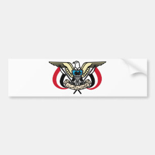 Yemen vapensköld bildekal