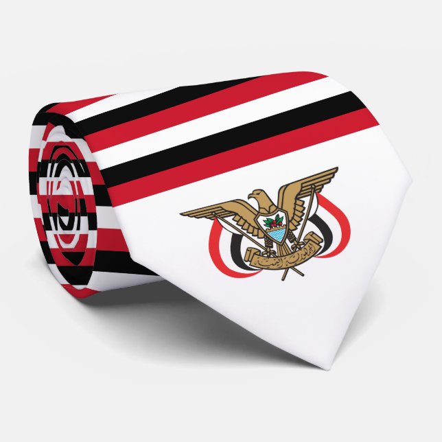 Yemeni Flagga & Emblem, Jemens Flagga Slips (Rullad)