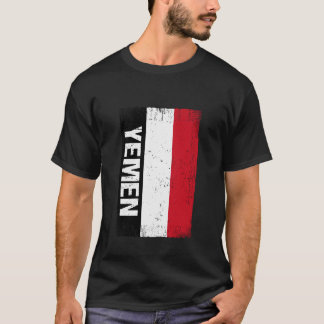 Yemeni flagga Jemen T Shirt