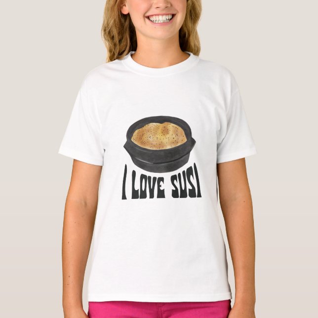 Yemeni kusin | I kärlek Susi T Shirt (Framsida)