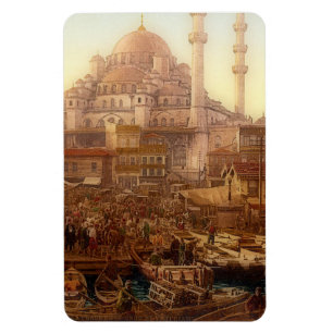 Yeni Cami moské och Eminönü basar - ISTANBUL Magnet