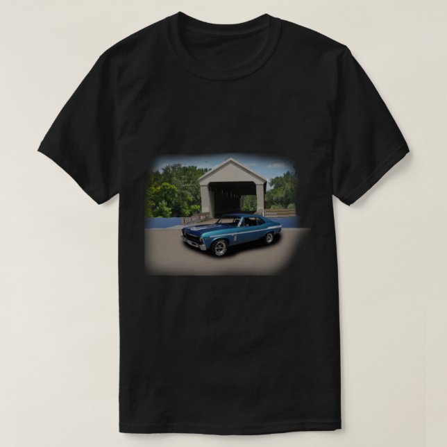 Yenko Nova 1969 Chevy Yenko Nova i vår täckta br T Shirt (Design framsida)