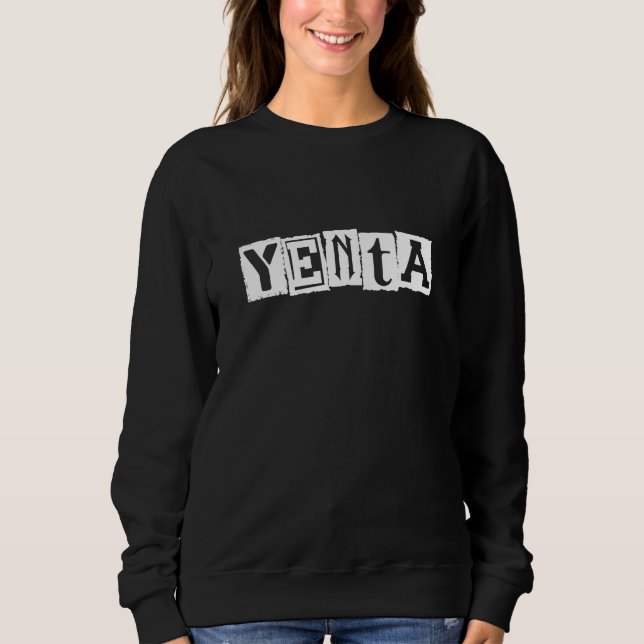 Yenta Yiddisk Humor T Shirt (Framsida)
