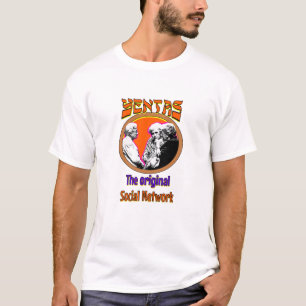 Yentas nätverk i Social: T-Shirt