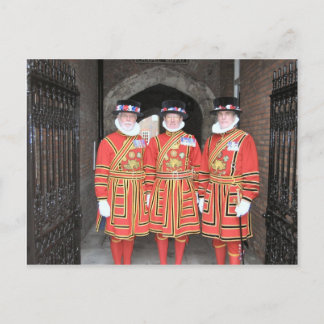Yeoman warders, Beefeaters, på Windsor Castle Vykort