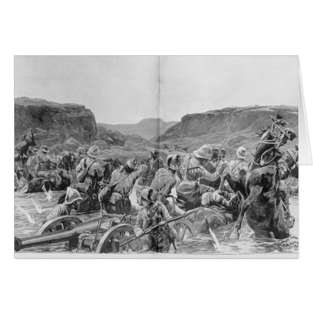 Yeomanry förvånad över en avdrift hälsningskort (Framsidan Horizontal)
