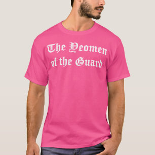 Yeomen i Guard Gilbert och Sullivan Opera T Shirt
