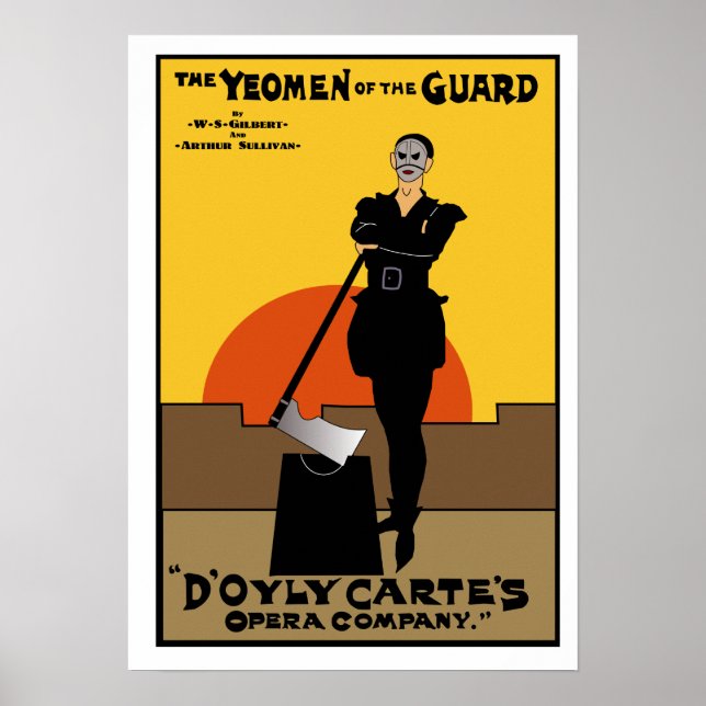 Yeomen i Guard Imitation Poster (Framsidan)