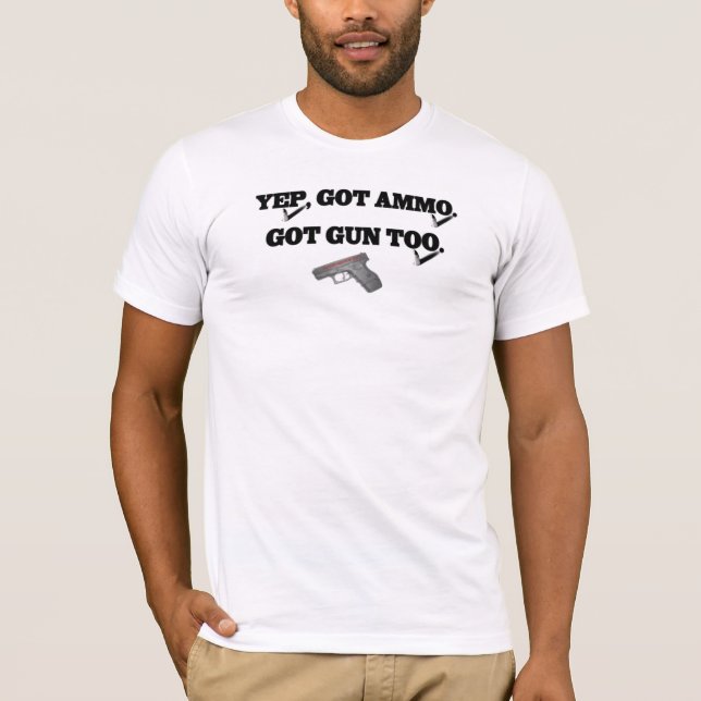 Yep harammo. tee shirt (Framsida)