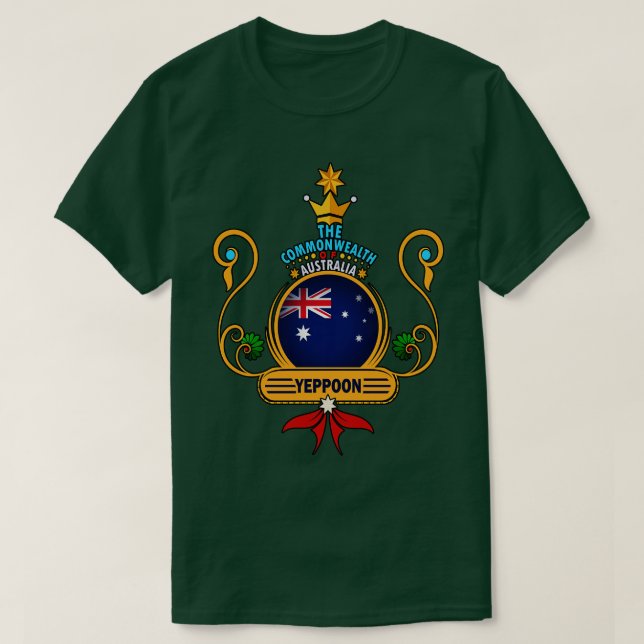 Yeppoon Australien Queensland T Shirt (Design framsida)