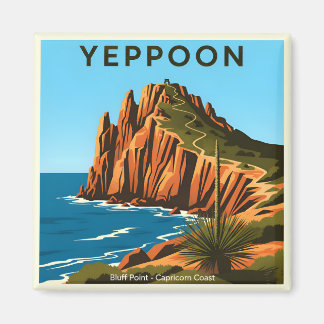 Yeppoon Queensland Australien Resor från förr Magnet