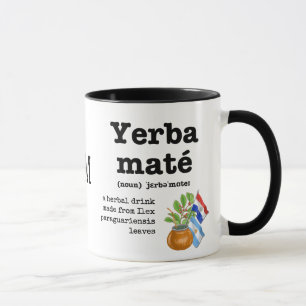 YERBA MATE Definition Monogram Mugg