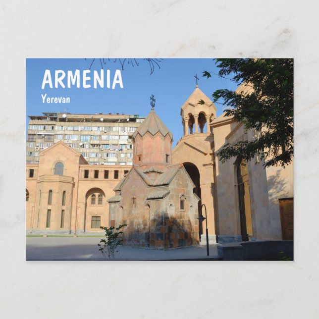 Yerevan, Armenien Vykort (Framsida)