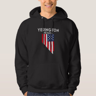 Yerington Nevada USA Stat Amerika Resa Nevadan Hoodie