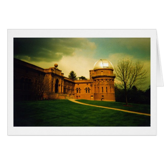 Yerkes observatorium 4 hälsningskort (Framsidan Horizontal)