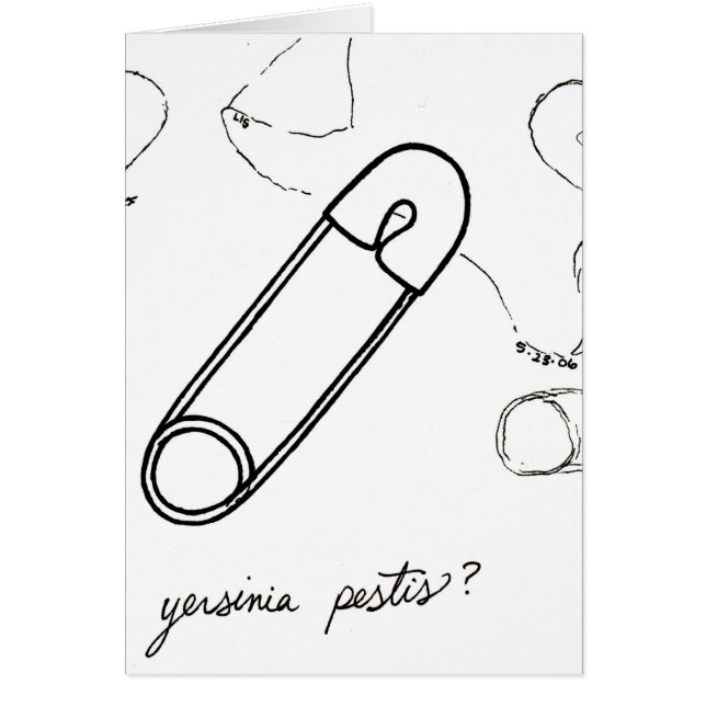 Yersinia Pestis kort (Framsidan)