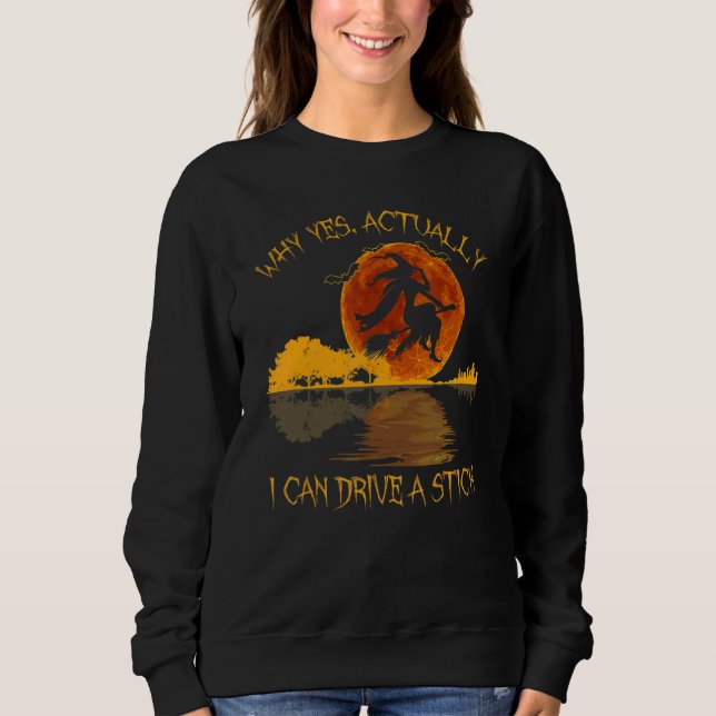 Yes Actually I Can Drive A Stick Halloween 2022 3 T Shirt (Framsida)